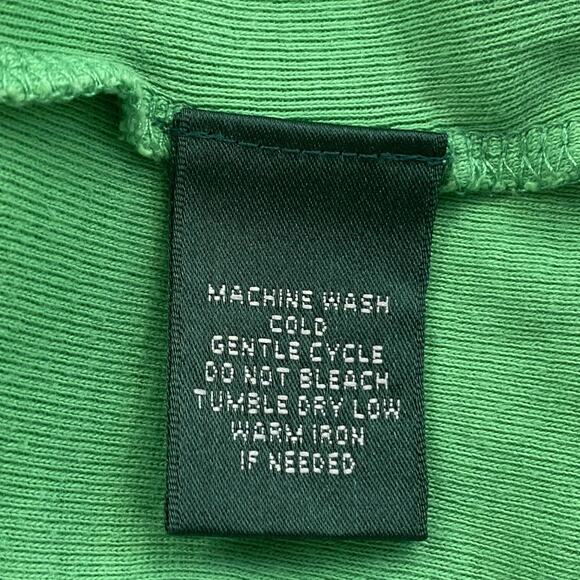 Ralph Lauren Polo Shirt Womens Small Kelly Green Crest Logo Old Money Preppy - Picture 7 of 9